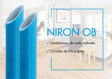 Nueva gama tubería OB del Sistema Niron