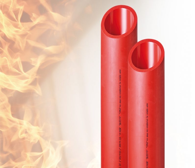 Sistema NIRON Red con tuberias de polipropileno en PP RCT FR
