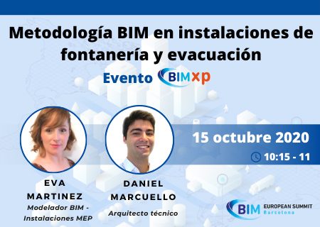 Jornada BIM Xp: BIM en instalaciones de fontanería y evacuación