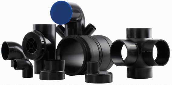 Amplia-gama-accesorios-hdpe-para-construir-sistema-completo-de-evacuacion