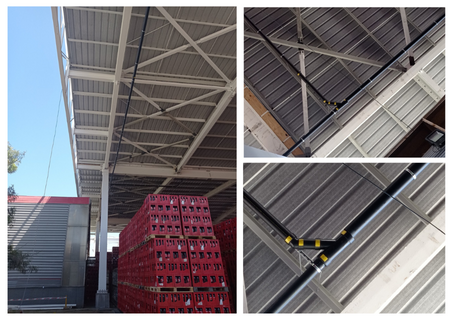 Caso de éxito de instalación Sistema RAINPLUS en el sector industrial