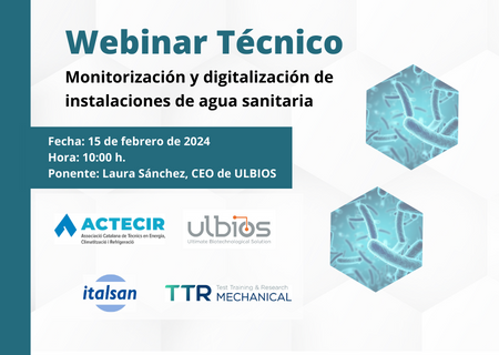 Nuevo webinar de Italsan en ACTECIR sobre ULBIOS Water