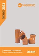 Ir a TARIFA ACCESORIOS SANEAMIENTO PVC TEJA