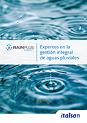 Catálogo RAINPLUS CONNECT sobre gestión integral de aguas pluviales