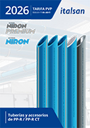 TARIFA TUBERÍAS PP-R SISTEMA NIRON Y NIRON PREMIUM